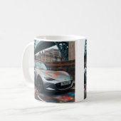 マツダMX-5ミアタND第4世代スプレー色彩の鮮やかマグ コーヒーマグカップ (正面左)