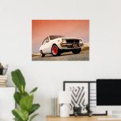 マツダR100ヴィンテージ日本の性能 ポスター (ホームオフィス)