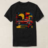 マツダRX7 2 Tシャツ (デザイン正面)
