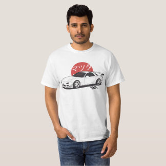 マツダRX7 - CarCorner Tシャツ
