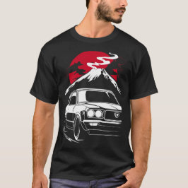 マツダRX-3サバンナGTフジ Tシャツ