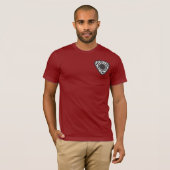 マツダRX-7: 暗いワイシャツ- Wankel。 回転式。 生命 Tシャツ (正面フル)