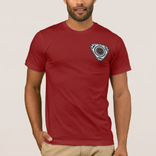 マツダRX-7: 暗いワイシャツ- Wankel。 回転式。 生命 Tシャツ