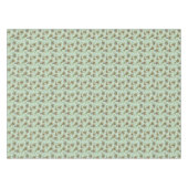 マツ円錐形のクリスマスパターン-クリスマスのギフト テーブルクロス (正面(横))