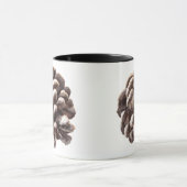 マツ円錐形のマグ マグカップ (中央)