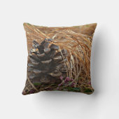 マツ円錐形のマツ針の愛撫 クッション (裏面)