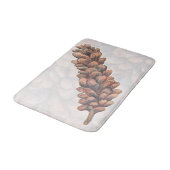 マツ円錐形の自然のバス・マット バスマット (アングル)