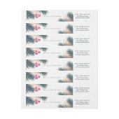 マツ大枝および果実のラップアラウンドのラベル ラップアラウンドラベル (シート)