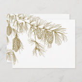 マツ大枝RSVP 出欠カード (正面/裏面)