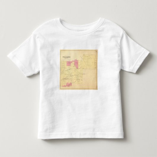 マツ果樹園の町区 トドラーTシャツ (正面)
