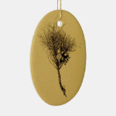 マツ枝 セラミックオーナメント (右)