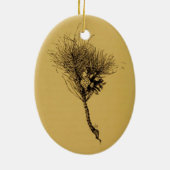 マツ枝 セラミックオーナメント (裏面)