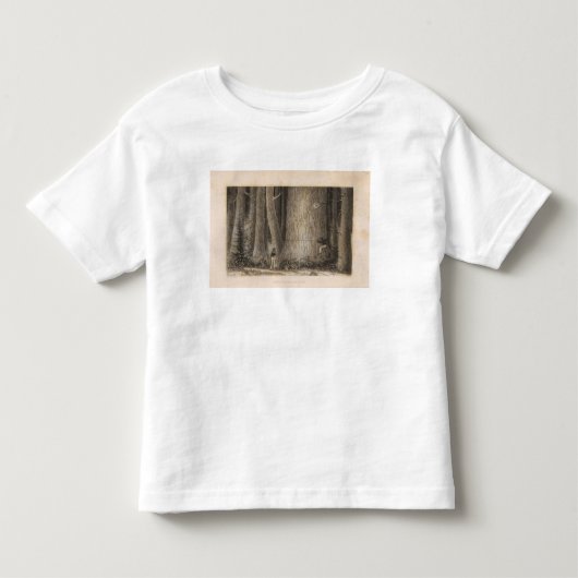 マツ森林、オレゴン トドラーTシャツ (正面)