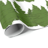 マツ森林 ラッピングペーパー (ロールコーナー)