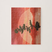 マツ盆栽- 3Dは描写します ジグソーパズル (縦)