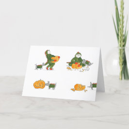 マティとティのハロウィーンカード シーズンカード