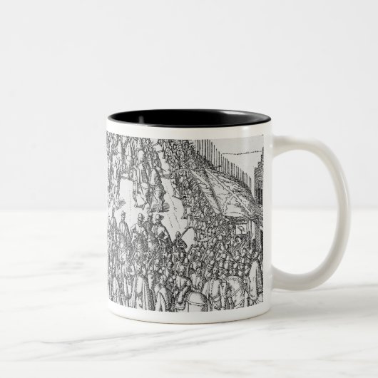 マティアスの厳粛な記入項目 ツートーンマグカップ (右)