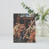 マティアス・グリュニューアル運ド – キリストの十字架 ポストカード (スタンド正面)