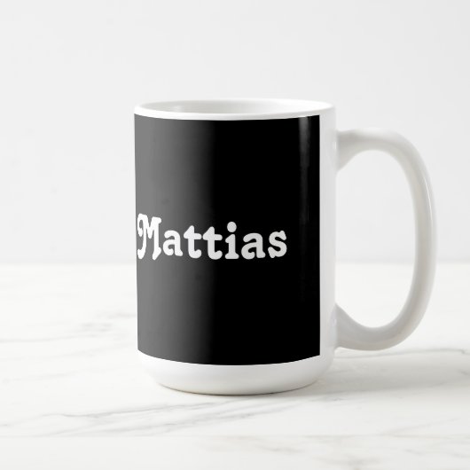 マティアス コーヒーマグカップ (右)