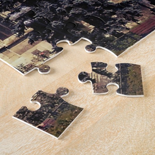 マティアスCorvinus記念碑およびセントマイケル教会 ジグソーパズル (側面)