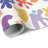 マティインスパイアスアカラフルート ラッピングペーパー (ロールコーナー)