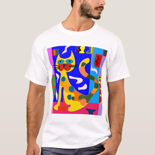 マティインスパイアスネコ Tシャツ (正面)