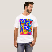 マティインスパイアスネコ Tシャツ (正面フル)