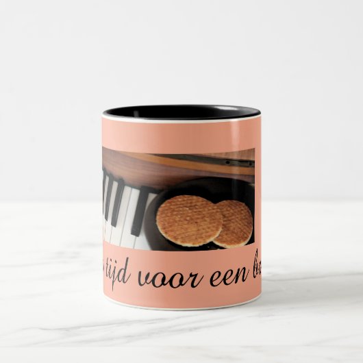 マティジボーア休憩!マグ ツートーンマグカップ (中央)