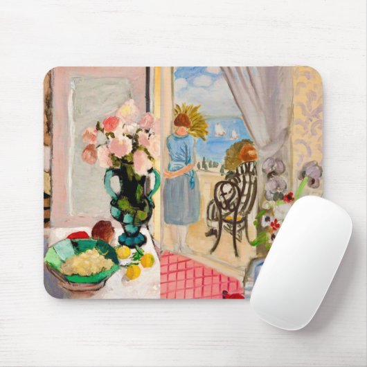 マティスが毎日美しいシーンを見つけたこと マウスパッド (マウス)