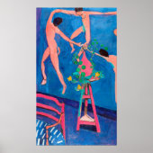 マティスのアトリエにナスタチウムの花 ポスター (正面)