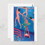 マティスのアトリエにナスタチウムの花 ポストカード (正面/裏面)