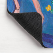 マティスのアトリエにナスタチウムの花 マウスパッド (コーナー)