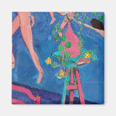 マティスのアトリエにナスタチウムの花 マグネット (正面)