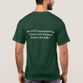 マティスのカスタムセルフポートレート Tシャツ (裏面)