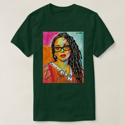 マティスのカスタムセルフポートレート Tシャツ (デザイン正面)