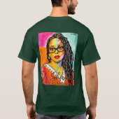 マティスのカスタムセルフポートレート Tシャツ (裏面)