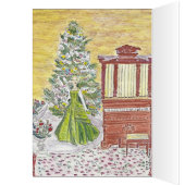 マティスのカードで歌うクリスマスイブ (内側 (左))