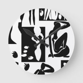 マティスのヌード ラウンド壁時計