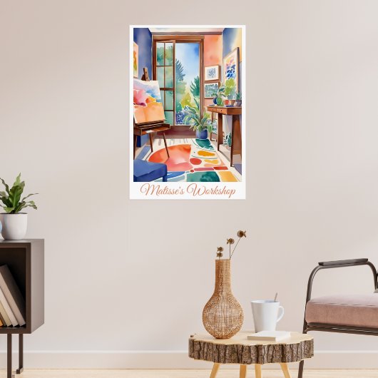 マティスのワークショップ – ポスター (リビング3)