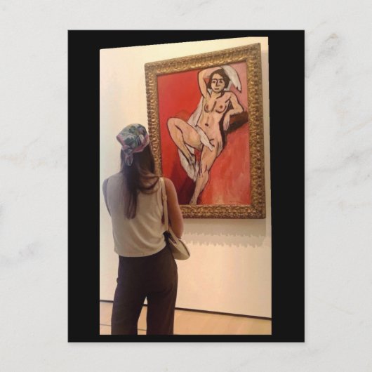 マティスの勉強 ポストカード (正面)