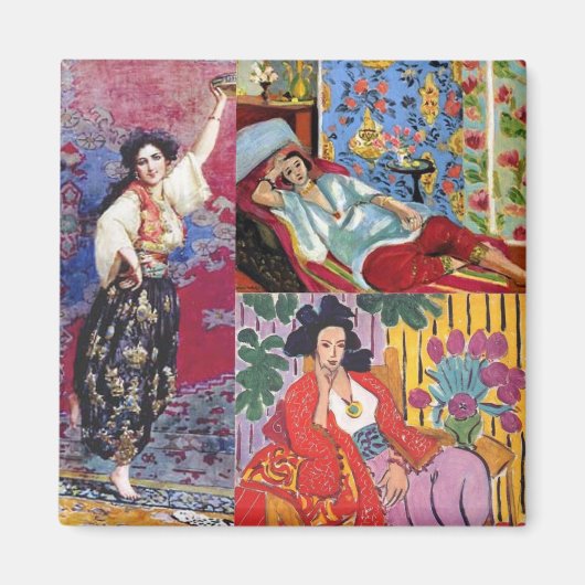 マティスの美しいはとても特別だ マグネット (正面)