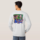 マティスの長袖Tシャツ Tシャツ (裏面フル)