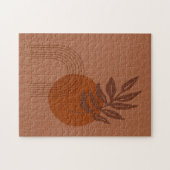 マティスインスパイアデザットビベス抽象芸術シェイプ ジグソーパズル (横)