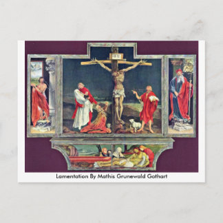 マティスグルーンワルド・ゴタルトによる哀悼 ポストカード