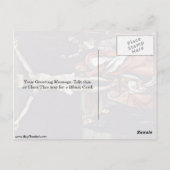 マティスグルーンワルド・ゴタートの十字架の上のキリスト ポストカード (裏面)