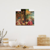 マティスグルーンワルドGothart – キリストの誕生 ポスター (キッチン)