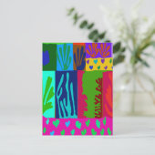 マティスコラージュへコード ポストカード (スタンド正面)