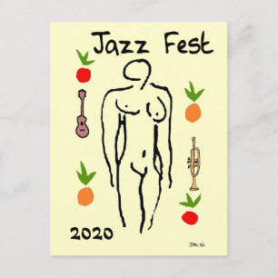 マティススタイル, Jazz Fest, 2020，編集日時 ポストカード
