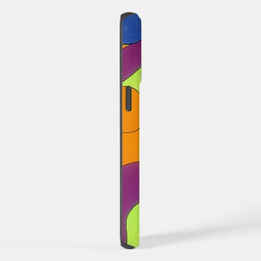 マティススタイルiPhoneとサムスンの電話カバー iPhoneケース (右側面)