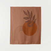 マティスデインスパイアザート抽象芸術図形 タペストリー (正面)